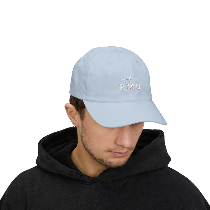 Classic Dad Cap with RMU Design, Trendy Dad Hat, Casual Summer Accessory, Perfect Gift for Fathers Day, Everyday Style Cap