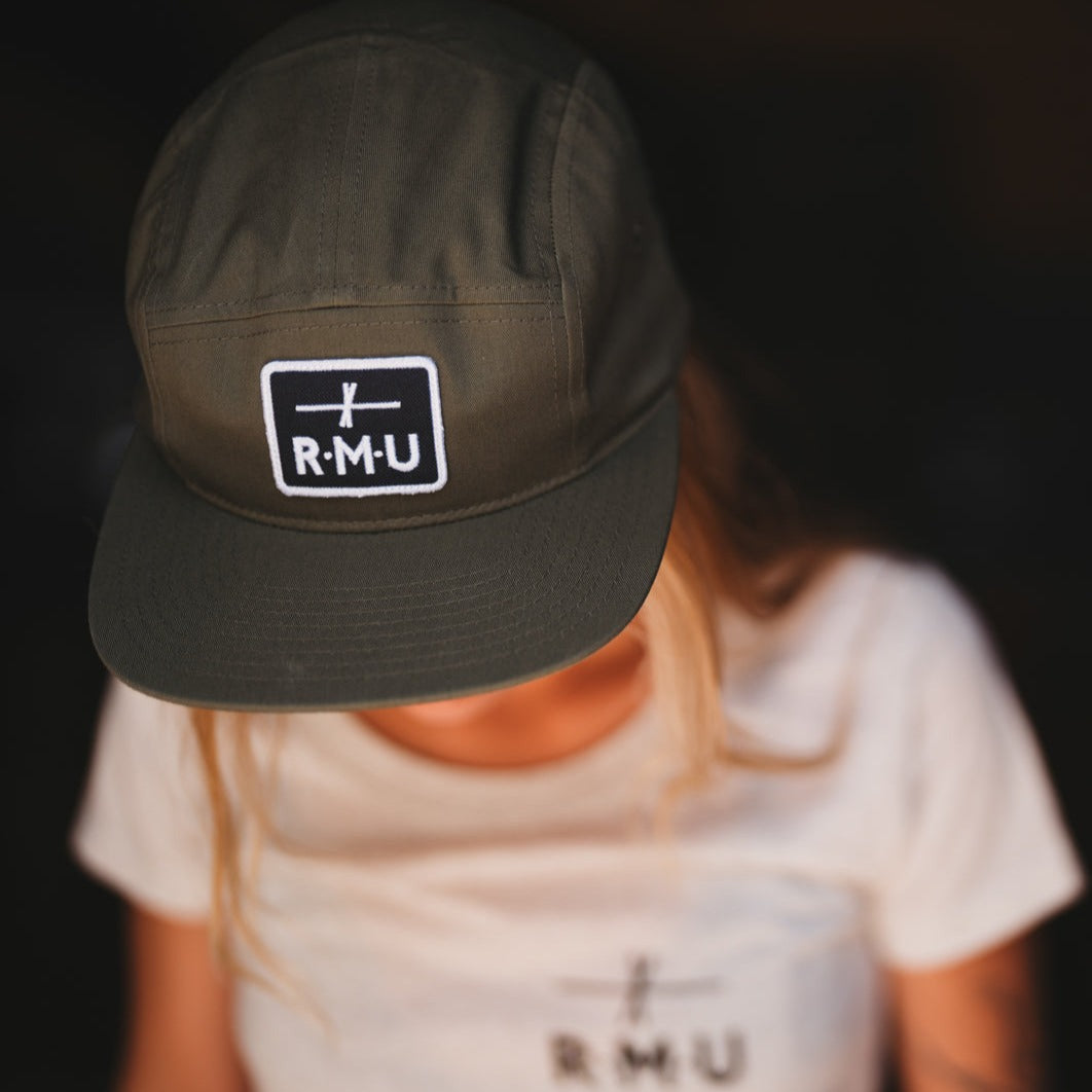 RMU 5 Panel Hat Army Green